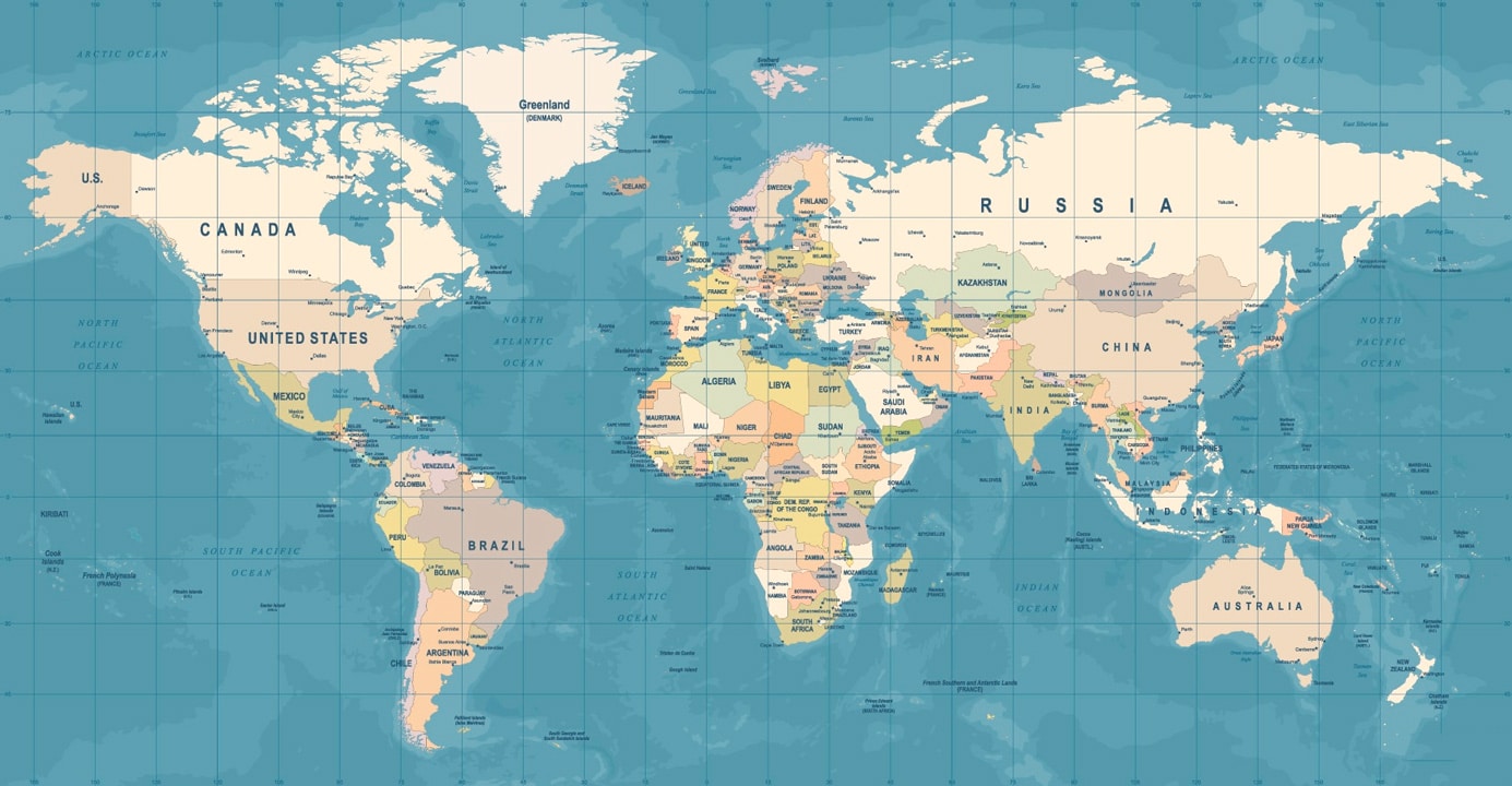 Карта мира hd 4k